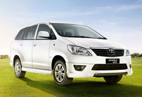 Car Rental Services in Goa for Toyota Innova
